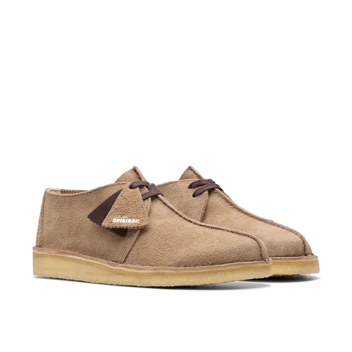 Clarks Desert Trek Men’s Brown Casual Lace-Up Shoes