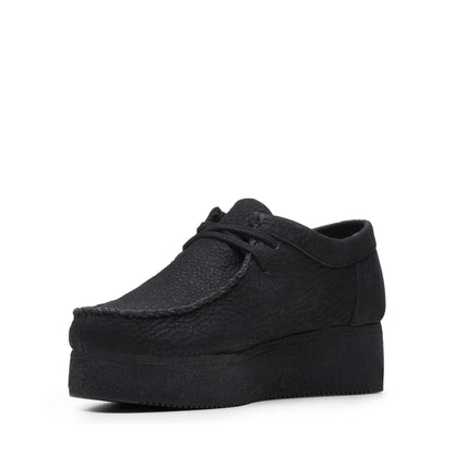 Clarks Wallacraft Lo Women’s Black Casual Oxford Shoes