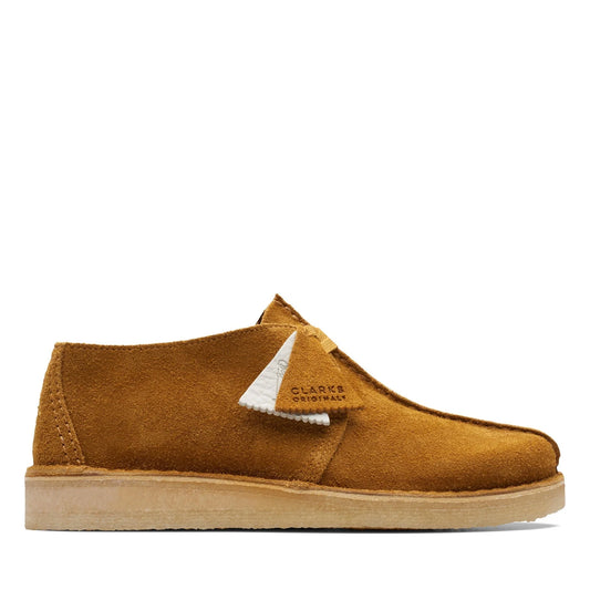 Clarks Desert Trek Men’s Brown Suede Casual Lace-Up Shoes