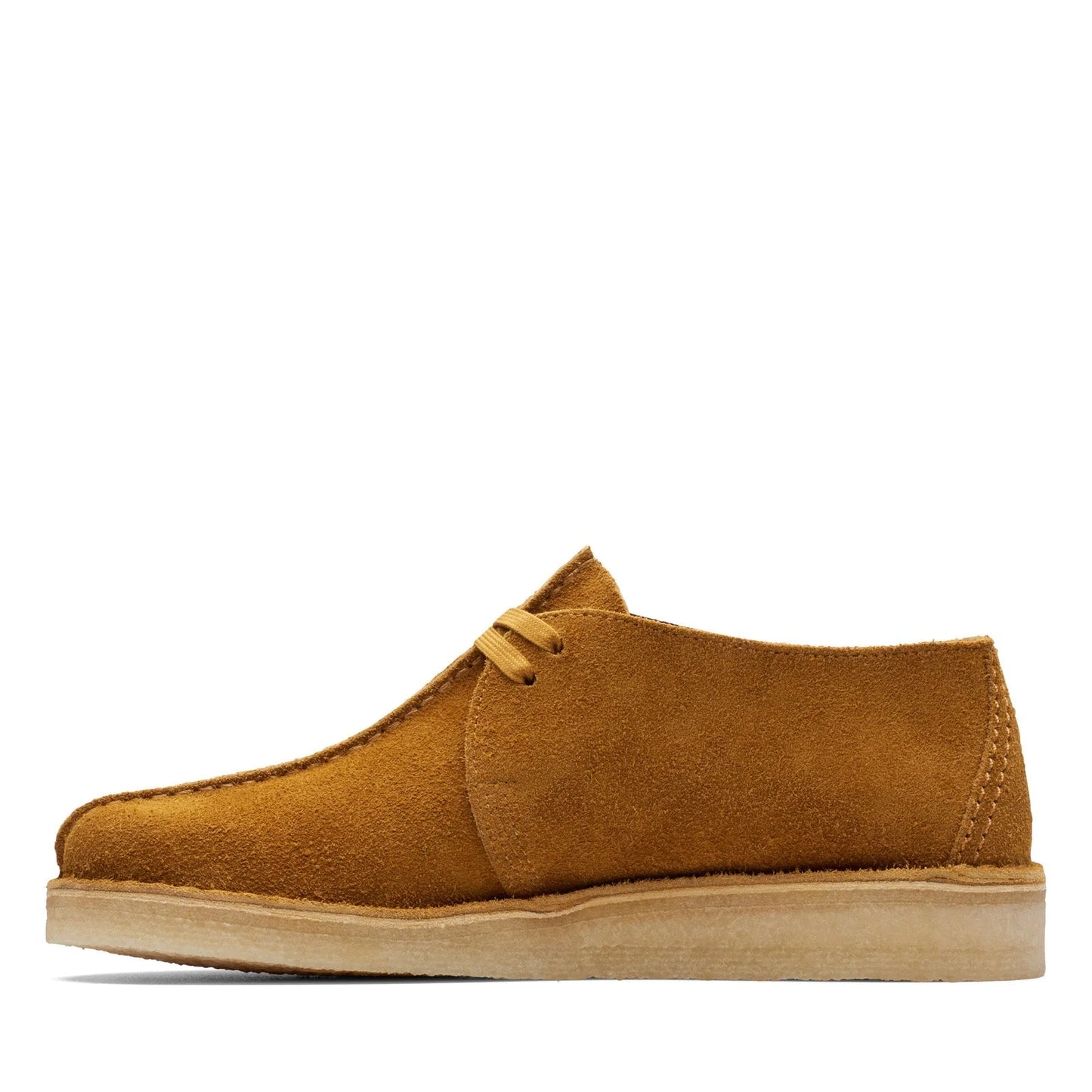 Clarks Desert Trek Men’s Brown Suede Casual Lace-Up Shoes