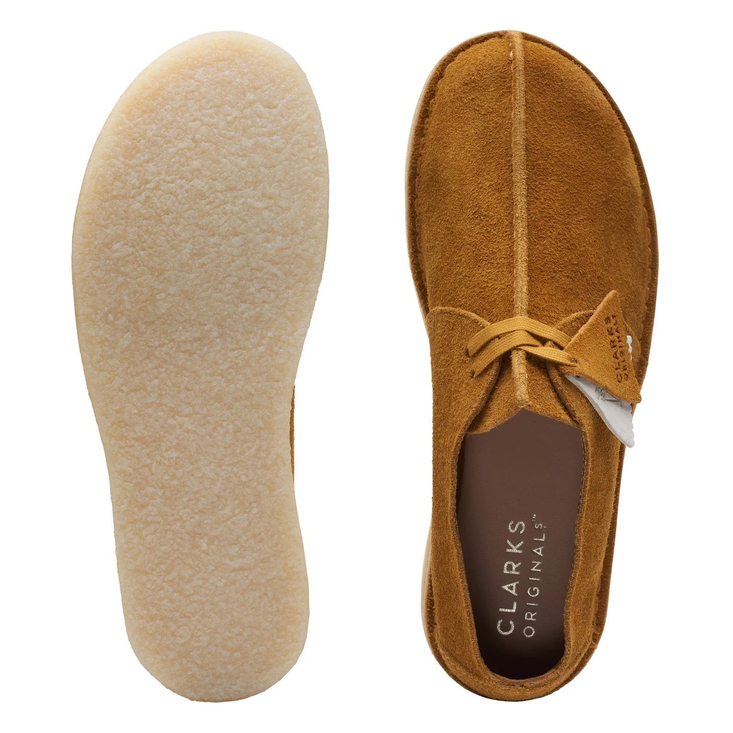 Clarks Desert Trek Men’s Brown Suede Casual Lace-Up Shoes