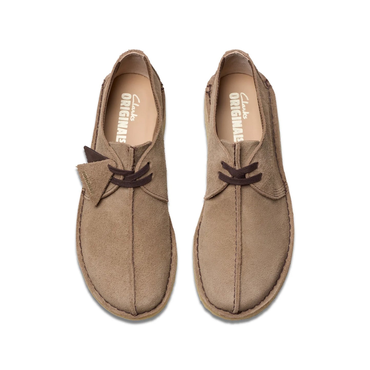 Clarks Desert Trek Men’s Brown Casual Lace-Up Shoes